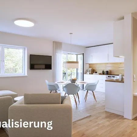 Kueste33/48 - Penthousewohnung Mit Dachterrasse, Sauna - Strandnah! Tossens