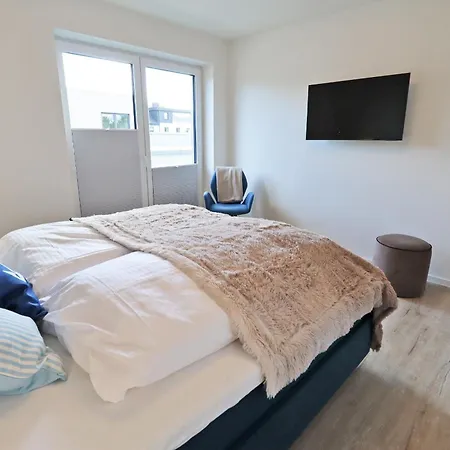 Kueste33/48 - Penthousewohnung Mit Dachterrasse, Sauna - Strandnah! 아파트 토센스