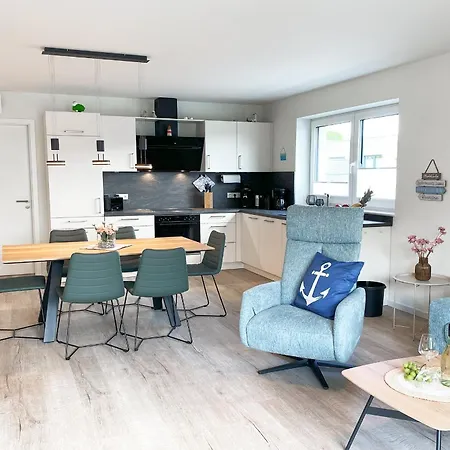 公寓 Kueste33/48 - Penthousewohnung Mit Dachterrasse, Sauna - Strandnah!