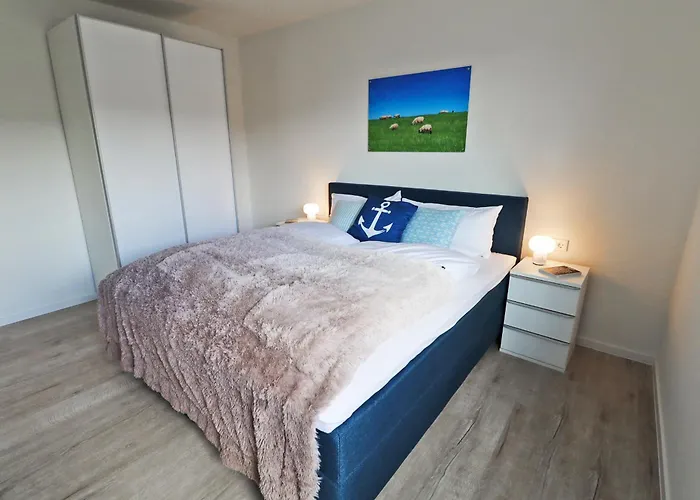 Kueste33/48 - Penthousewohnung Mit Dachterrasse, Sauna - Strandnah! * Tossens