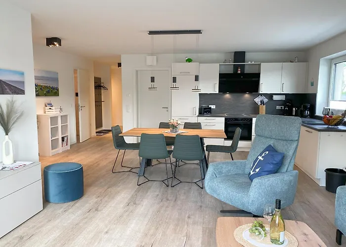 Kueste33/48 - Penthousewohnung Mit Dachterrasse, Sauna - Strandnah! Apartman Tossens