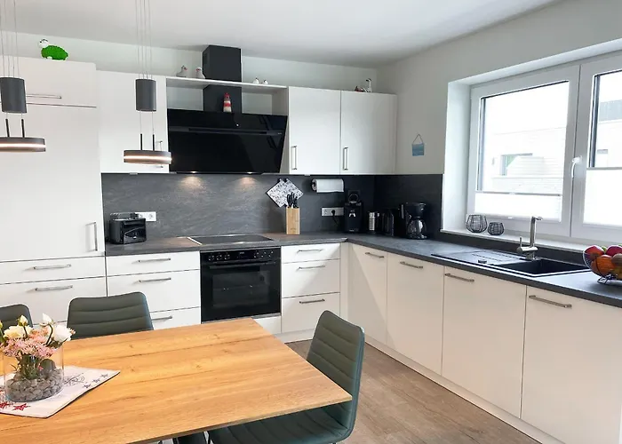 Apartman Kueste33/48 - Penthousewohnung Mit Dachterrasse, Sauna - Strandnah! Tossens